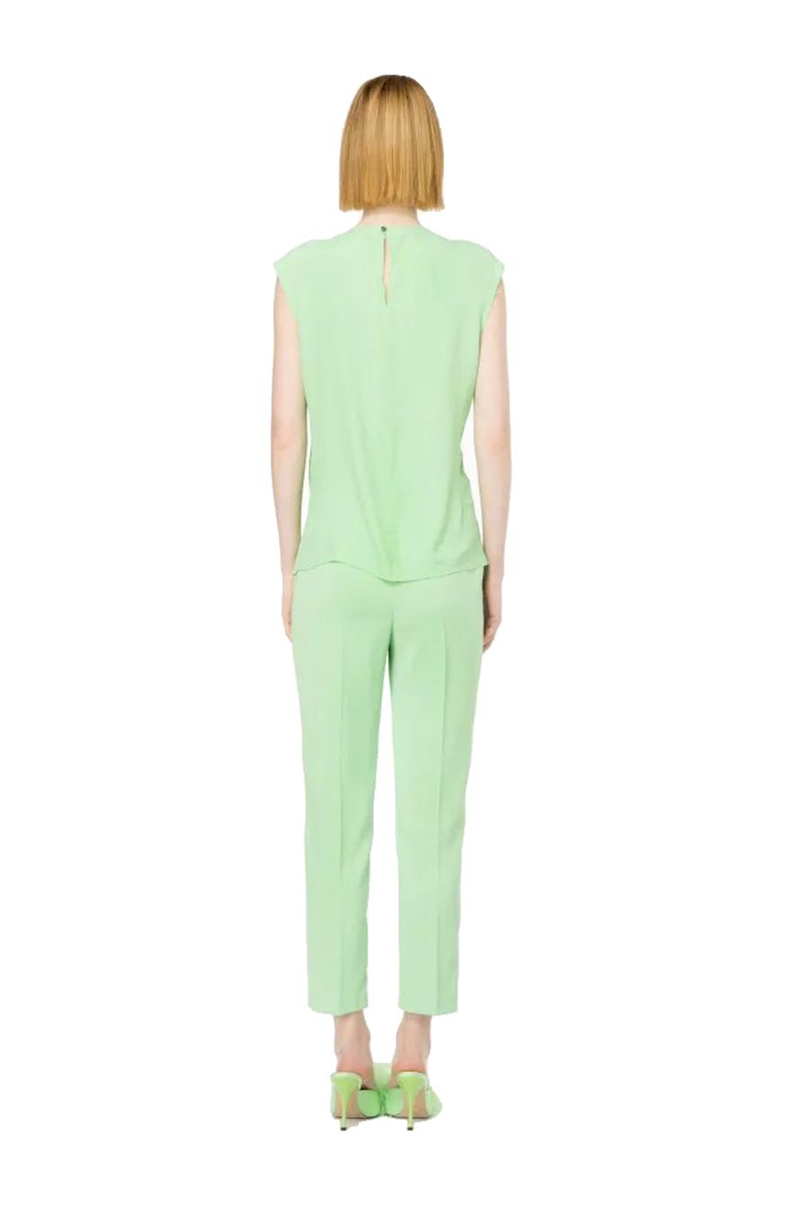 PINKO  Pantaloni PINKO Multicolore da Donna - 65% Acetato 35% Poliestere Acquista Ora