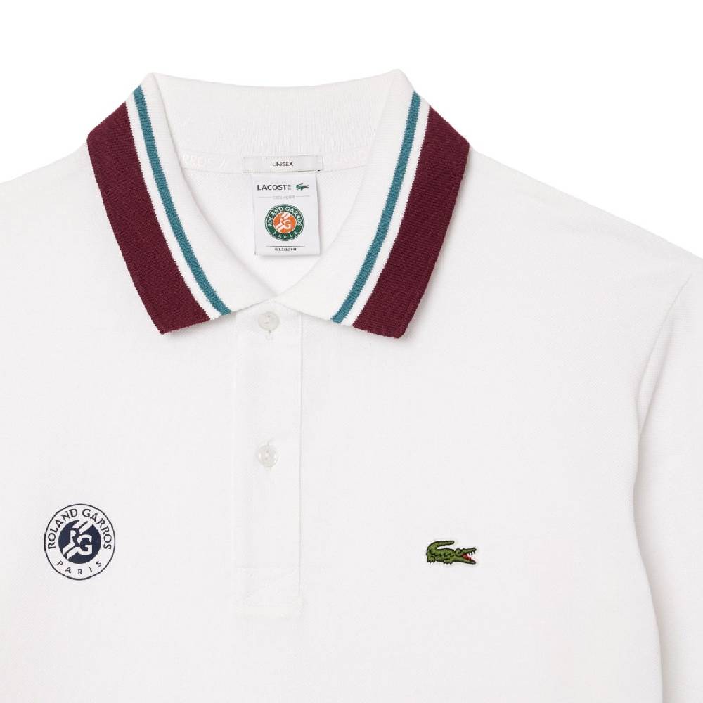 LACOSTE  Polo Lacoste Uomo Cotone Bianco Fino Al -60%
