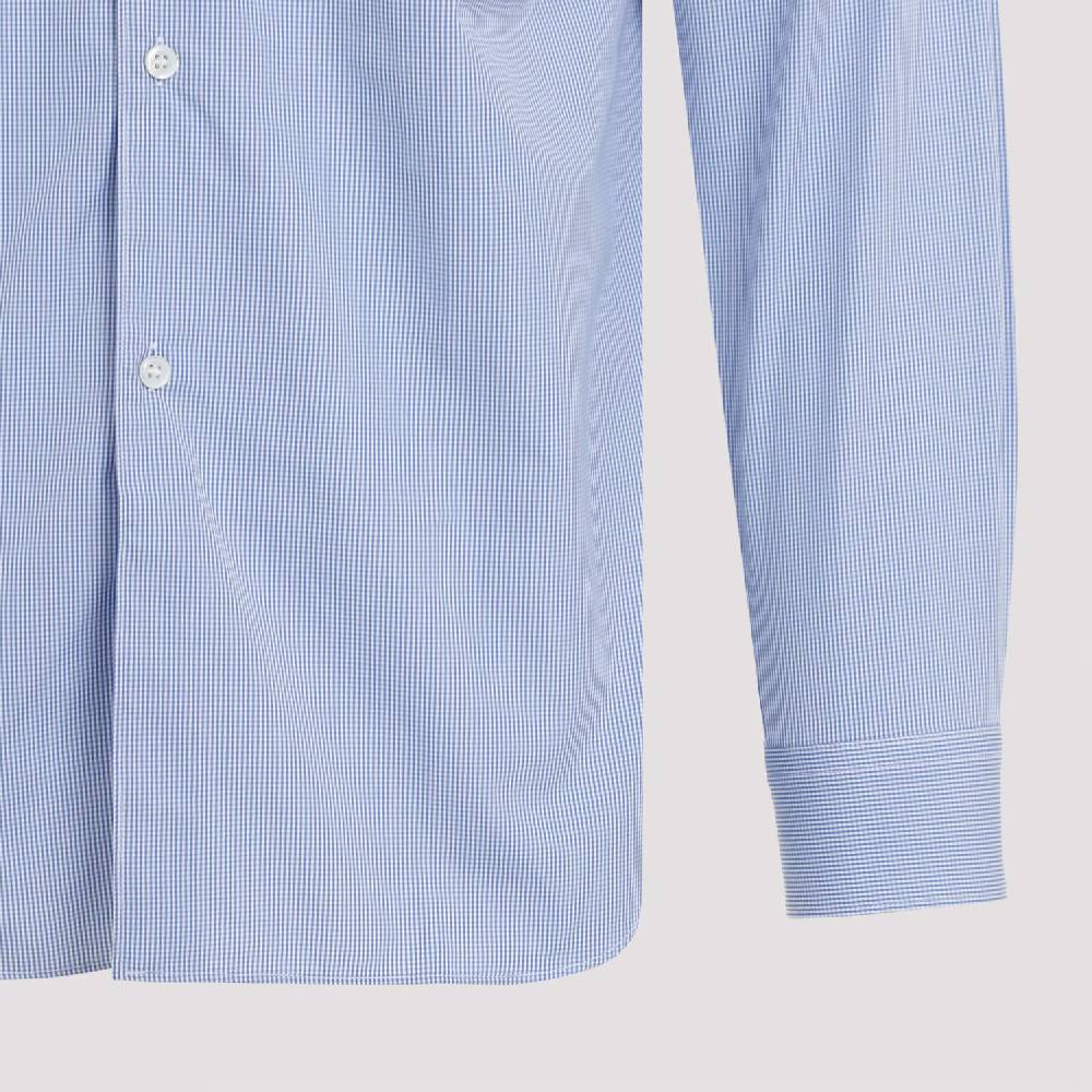 COMME DES GARÇONS SHIRT  Camicia a Righe Blu Cotone Comme Des Garçons Uomo Affare Del Giorno