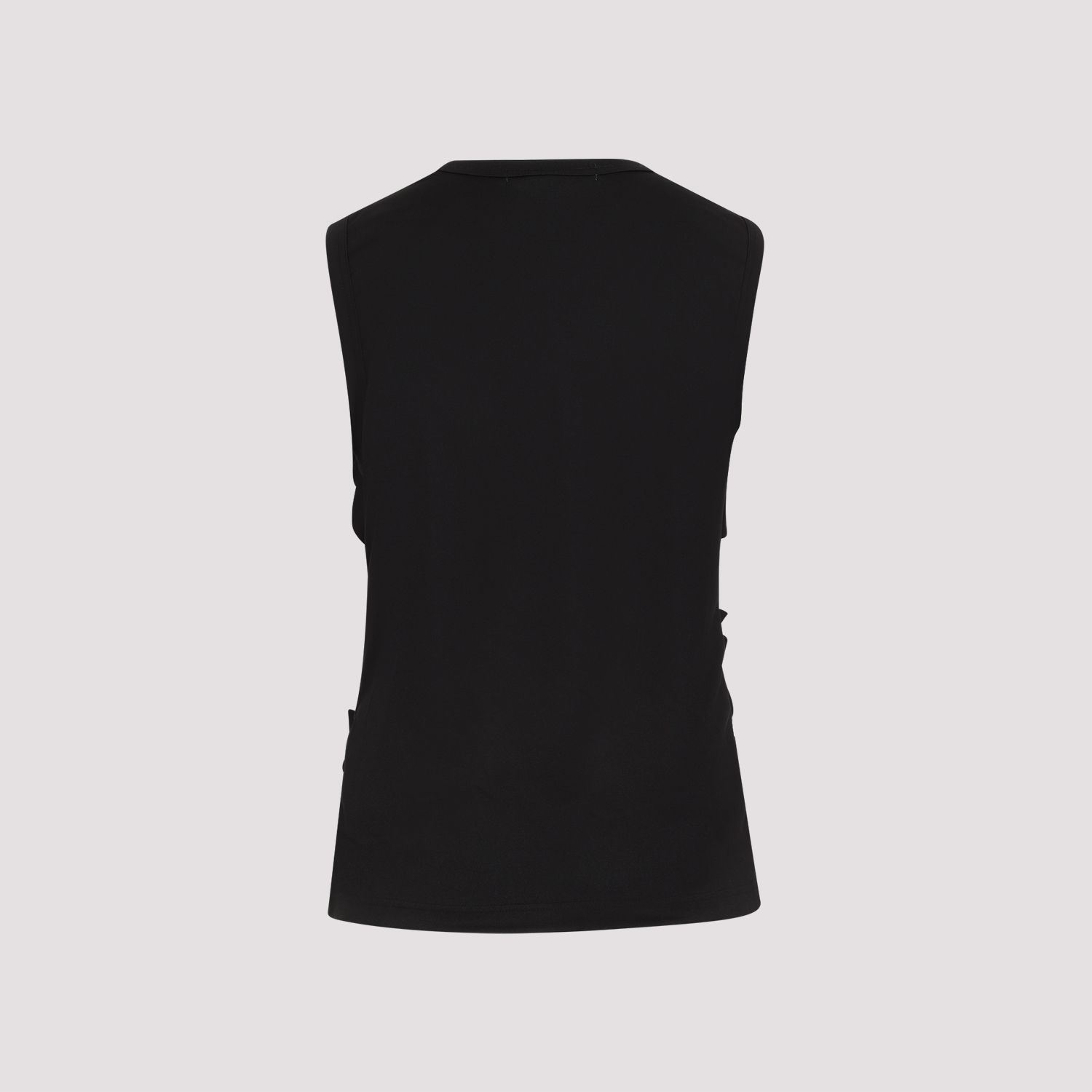 COMME DES GARÇONS  Top Senza Maniche Nero Annodato Comme des Garçons - Poliestere Offerta Giorno del Papà