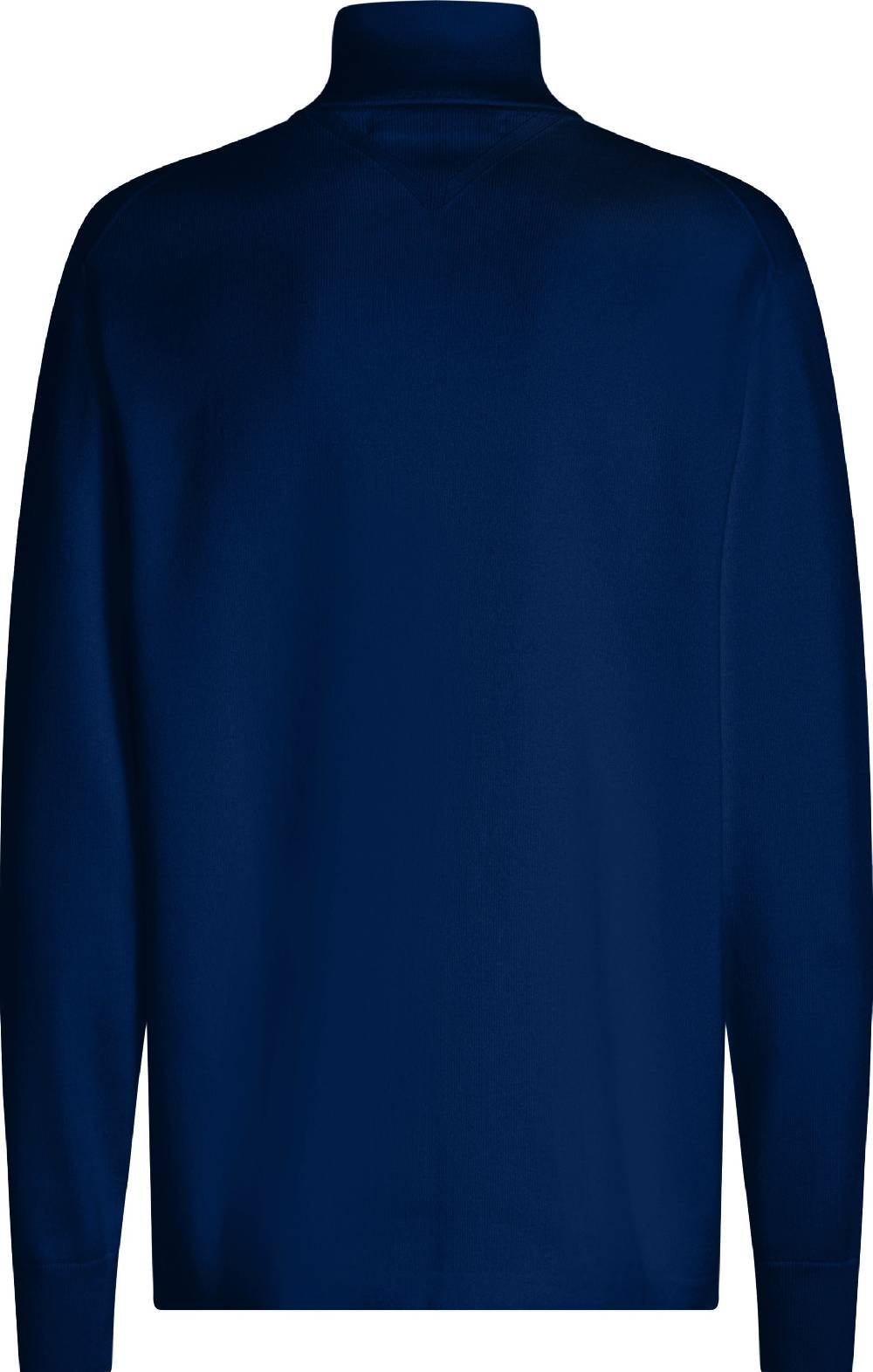 TOMMY HILFIGER  Felpa Pullover Blu in Cotone Misto Tommy Hilfiger Uomo Convenienza