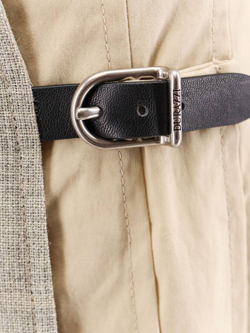 DURAZZI MILANO  Kilt Bicolore Grigio in Lana-Cotone per Donna DURAZZI MILANO Vendita calda