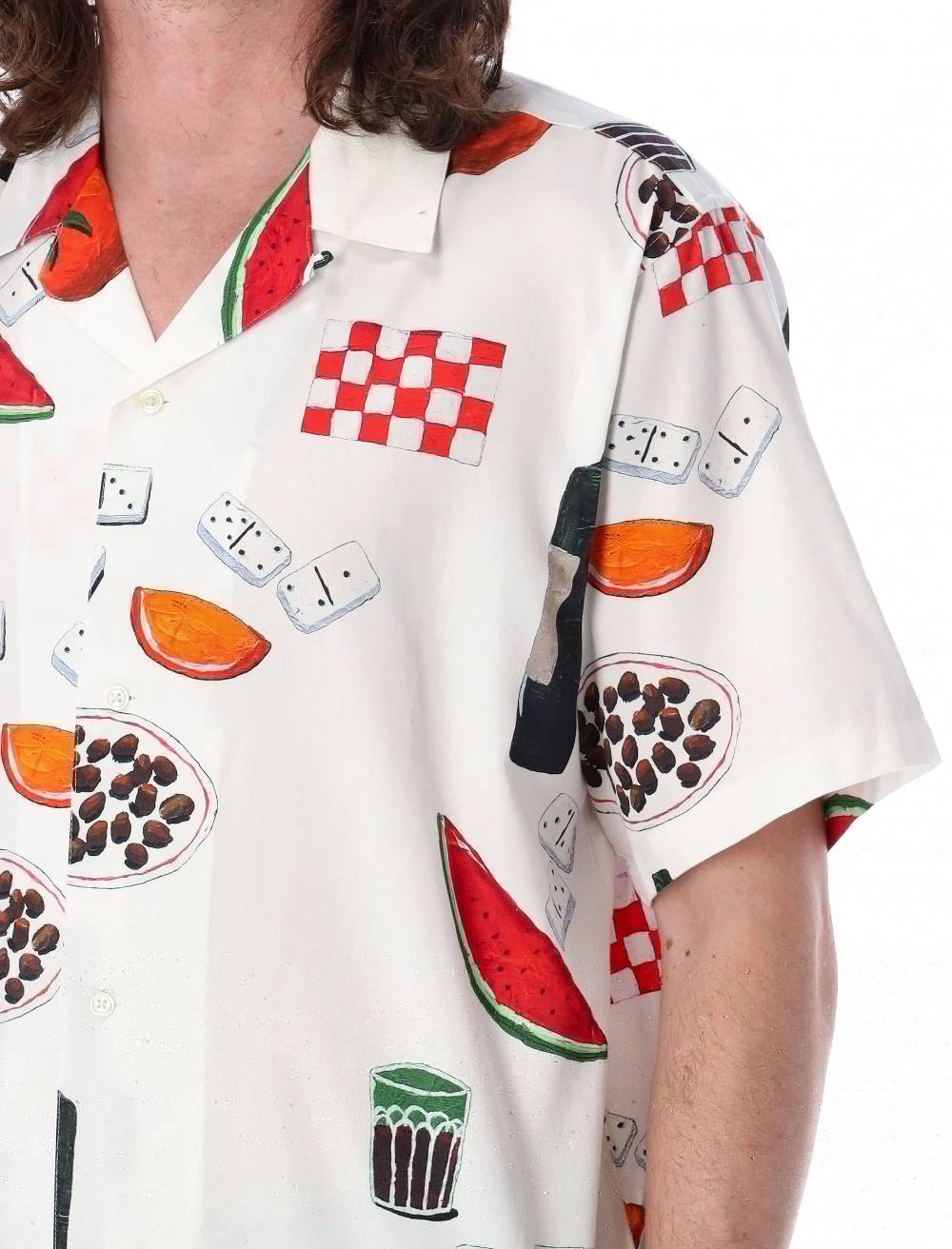 CARHARTT WIP  Camicia da Cena Bianca Fantasia Uomo CARHARTT WIP Online