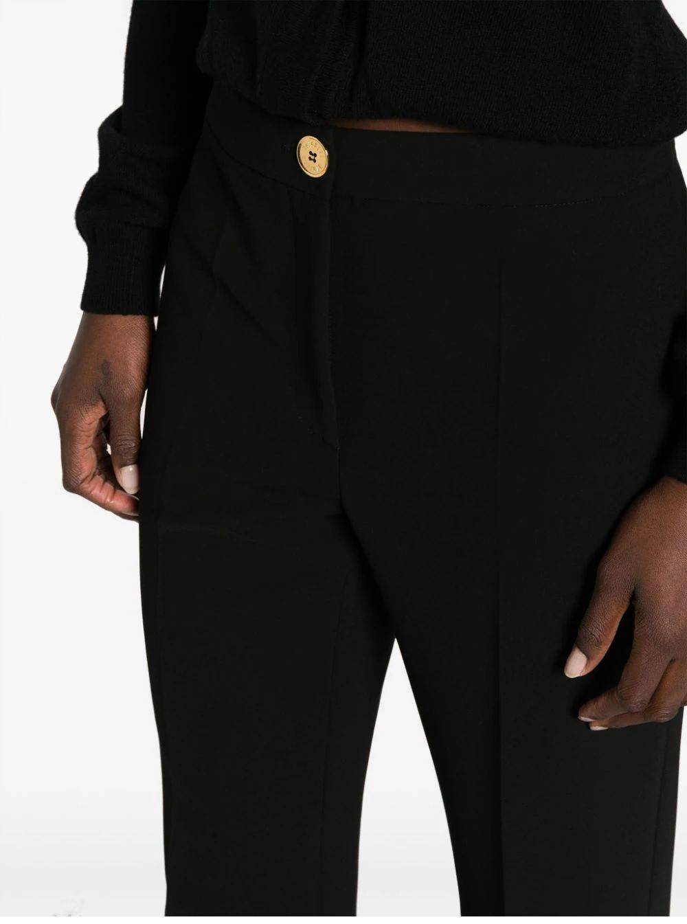MOSCHINO  Pantaloni Eleganti Neri MOSCHINO da Donna In Vendita