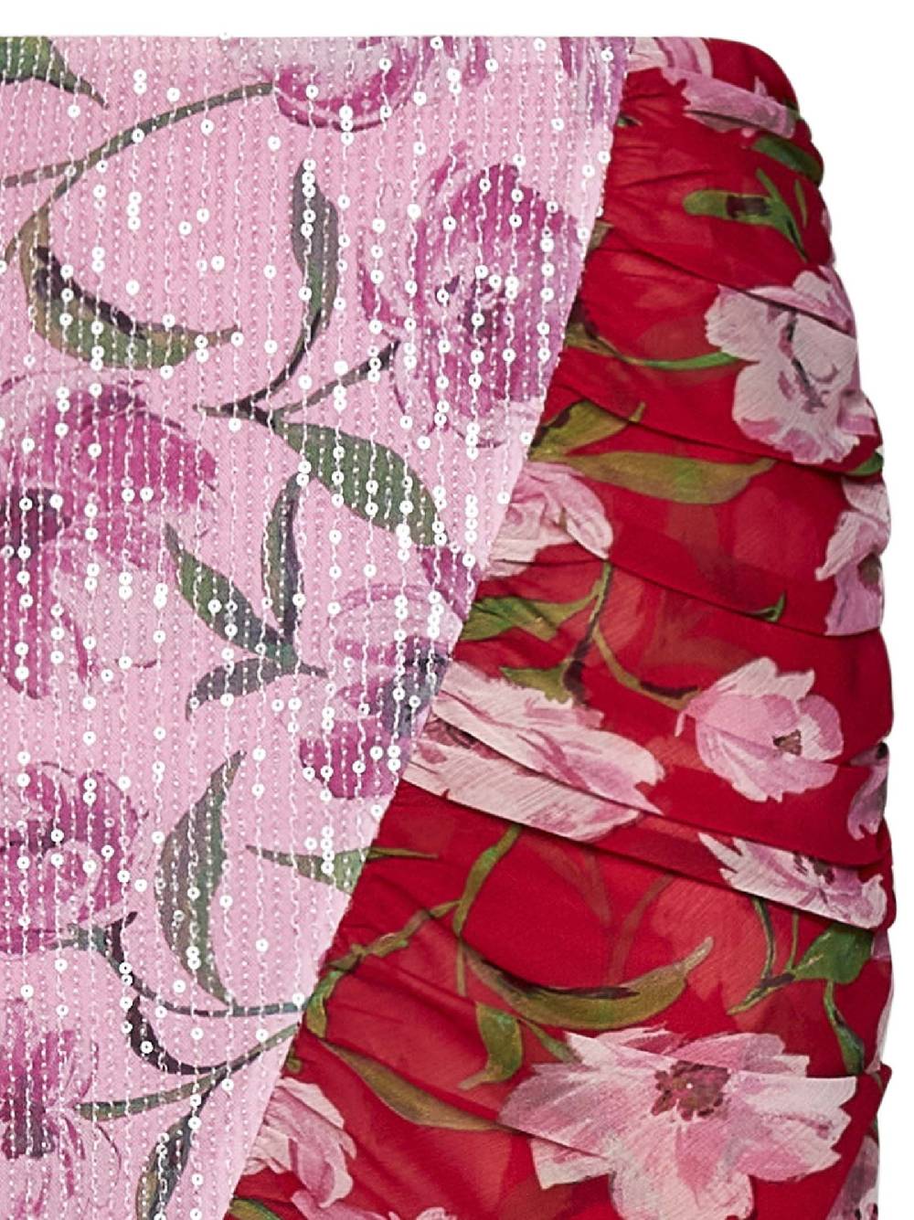 ROTATE BIRGER CHRISTENSEN  Minigonna Fiorata con Paillettes ROTATE - Multicolore Offerte