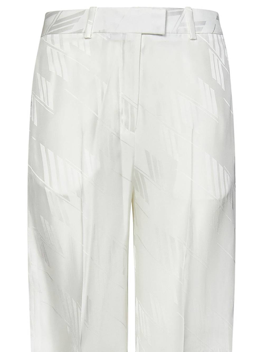 ATTICO  Pantaloni 'Jagger' Bianchi Pied de Poule di ATTICO Hotsell