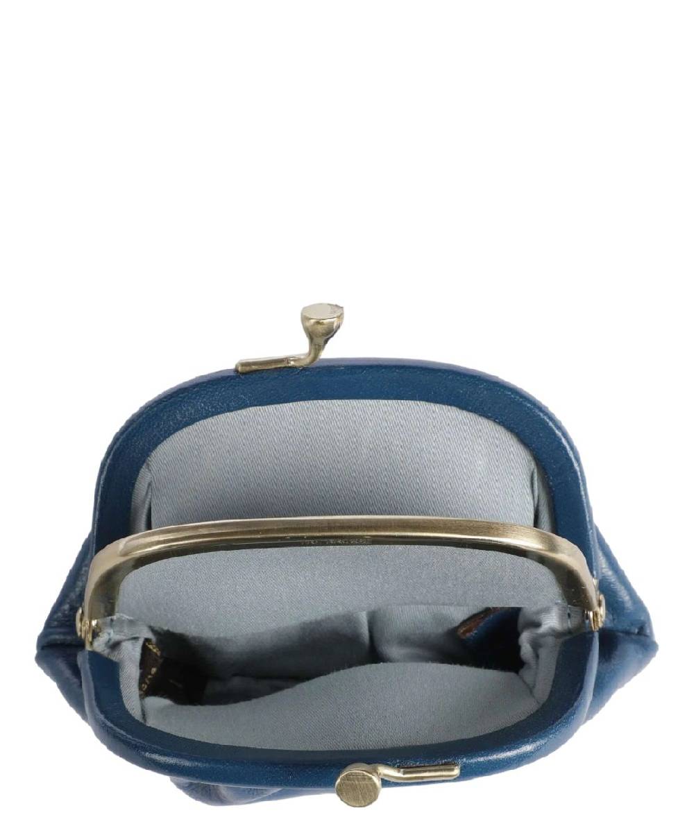 THE BRIDGE  Portamonete Elegante in Pelle Blu di The Bridge Offerte stagionali