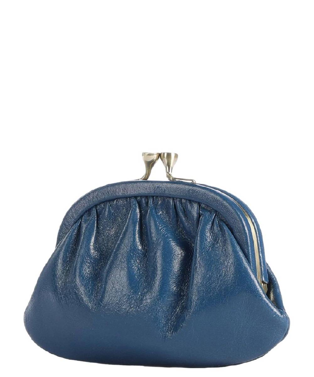THE BRIDGE  Portamonete Elegante in Pelle Blu di The Bridge Offerte stagionali