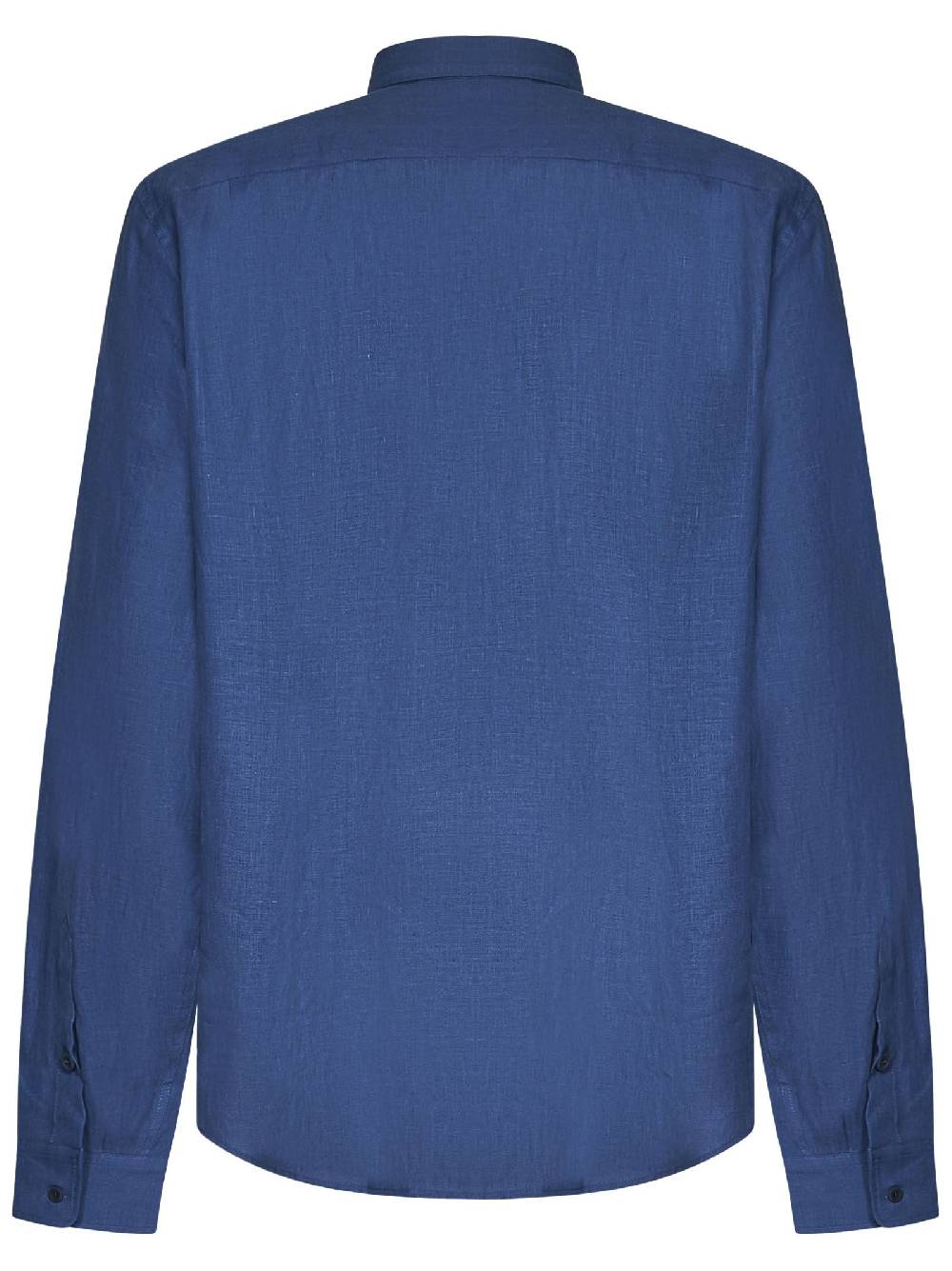 SEASE  Camicia Classica SEASE Blu Reale in Lino da Uomo Vendite Flash