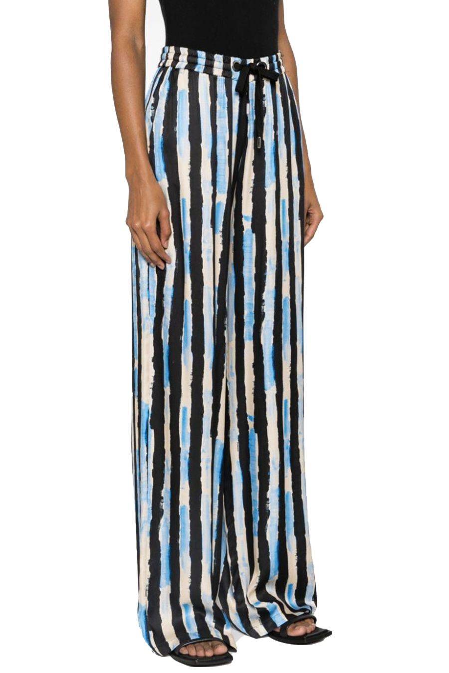 PINKO  Pantaloni Poliestere Multicolore Donna PINKO Nuova