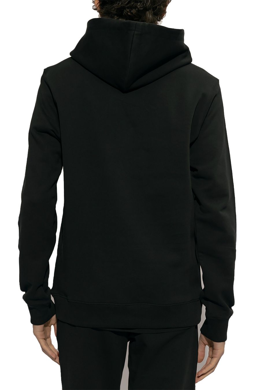MOSCHINO  Felpa di Cotone Nero Uomo Moschino V1727 Soddisfazione Garantita
