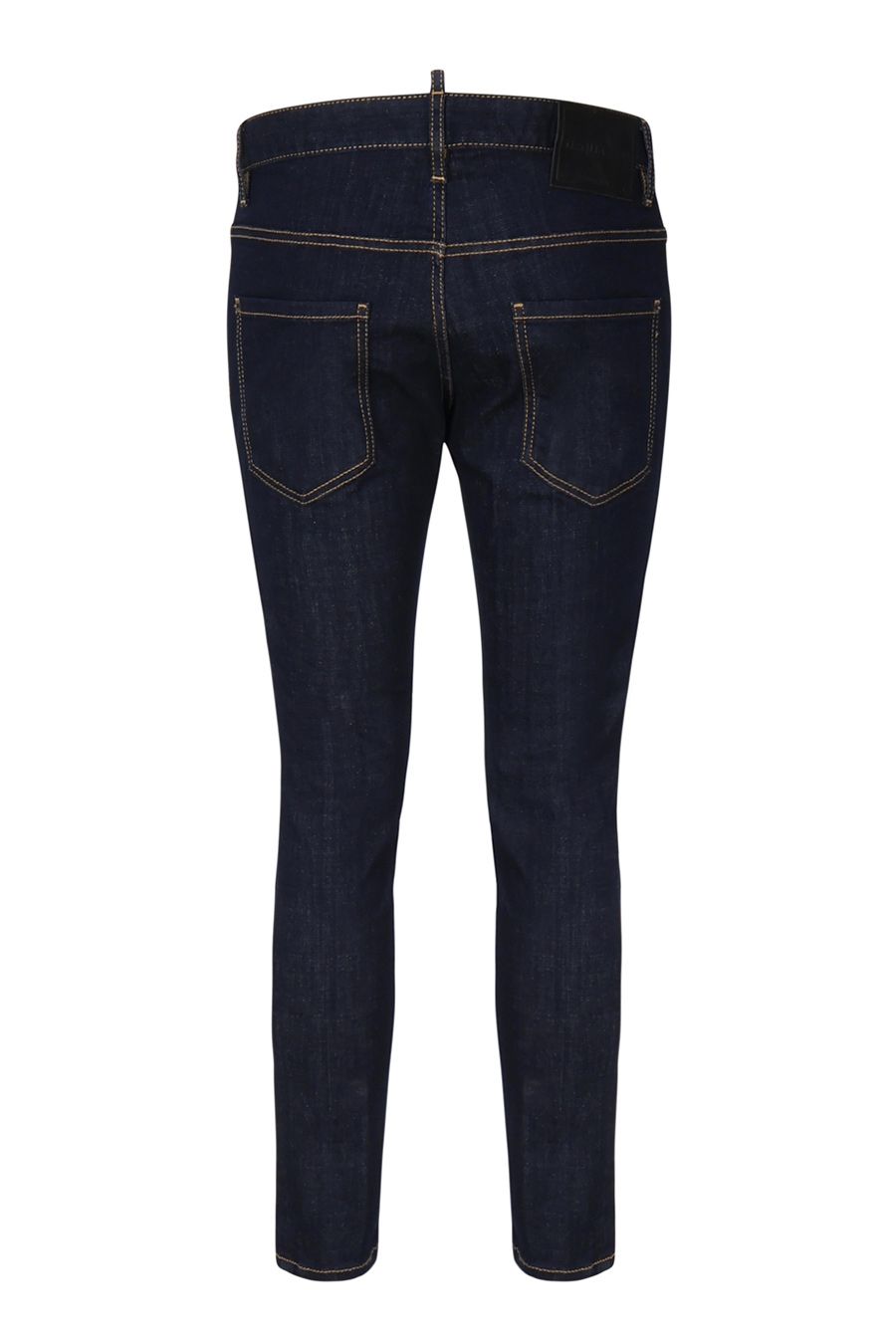 DSQUARED2  Jeans Blu in Cotone Elasticizzato DSQUARED2 da Uomo S74LB1425 Consegna Veloce