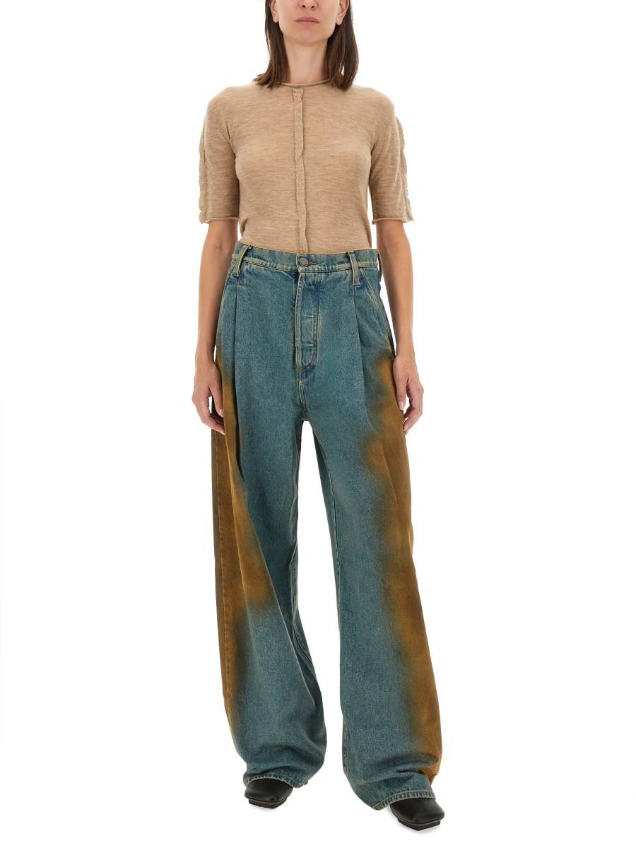 UMA WANG T-SHIRT IN CASHMERE Vendita
