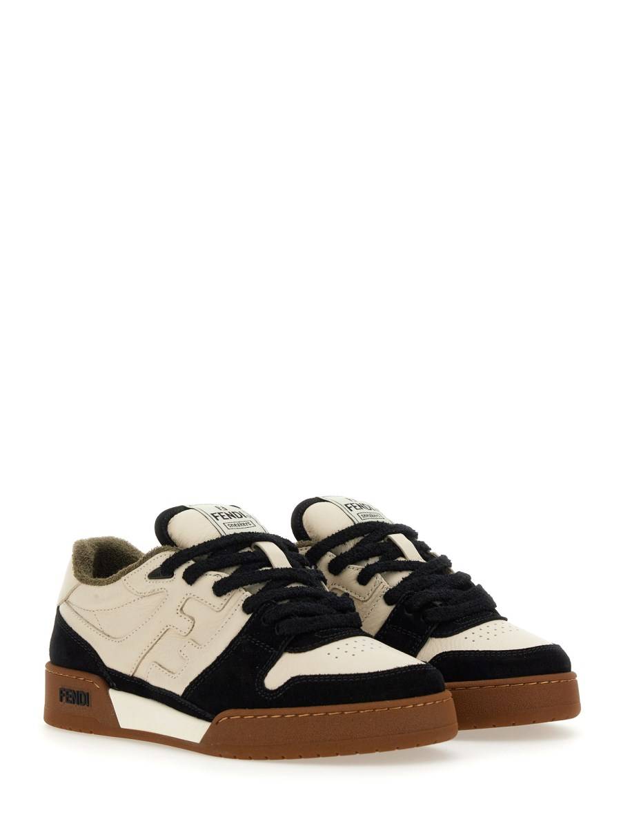 FENDI SNEAKER LOW TOP "MATCH" Nuova