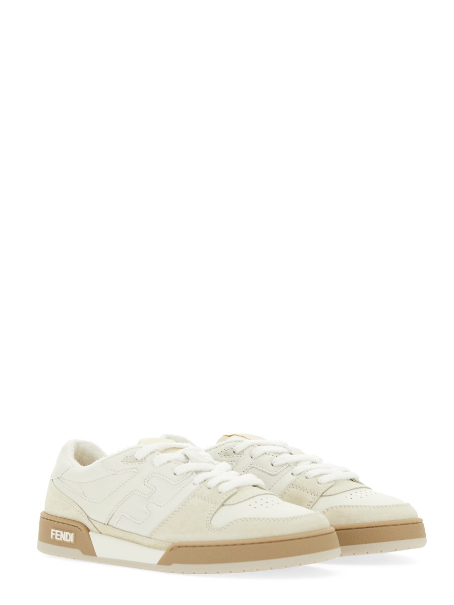 FENDI SNEAKER FENDI MATCH IN PELLE Moda