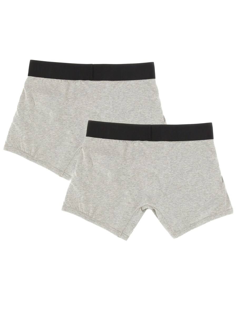 PALM ANGELS CONFEZIONE DA DUE BOXER CON LOGO Prezzo Ridotto