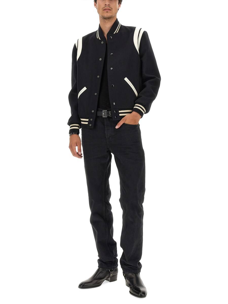 SAINT LAURENT GIUBOTTO TEDDY IN LANA Presa