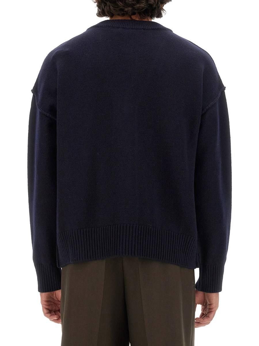 AMI PARIS CARDIGAN CON LOGO Offerta