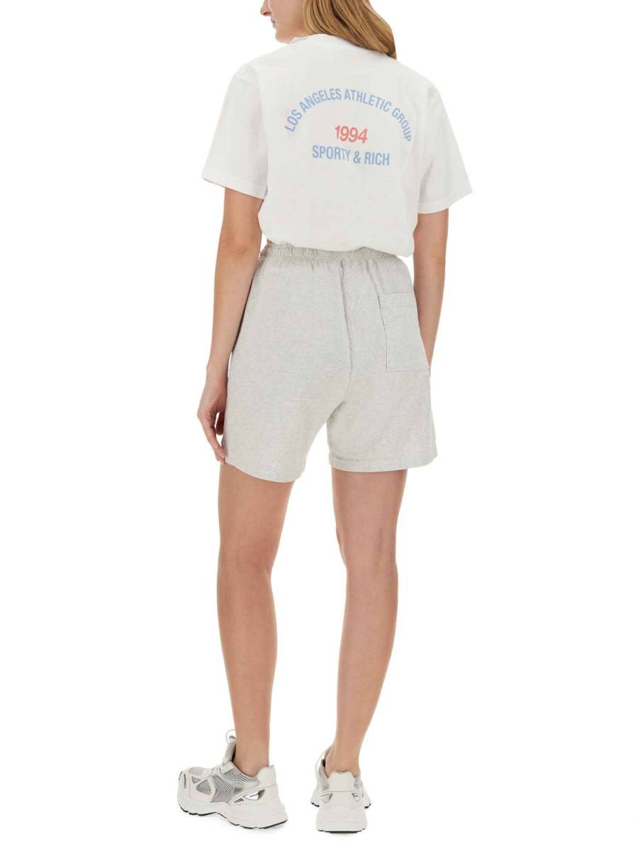 SPORTY&RICH T-SHIRT CON LOGO Promozione