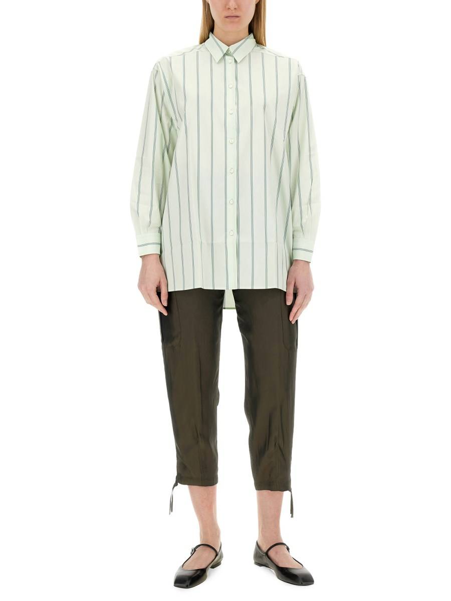 ASPESI CAMICIA A RIGHE IN COTONE Nuova
