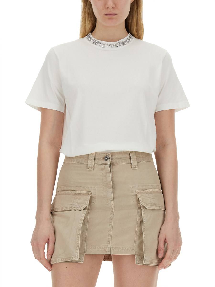 GOLDEN GOOSE T-SHIRT IN JERSEY DI COTONE Moda