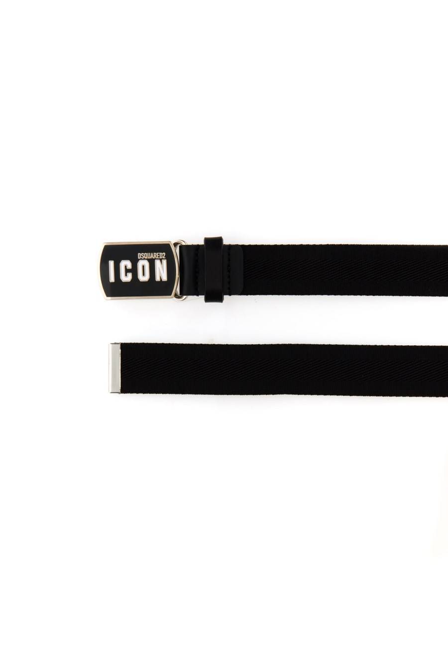 DSQUARED CINTURA BE ICON IN TESSUTO TECNICO Convenienza