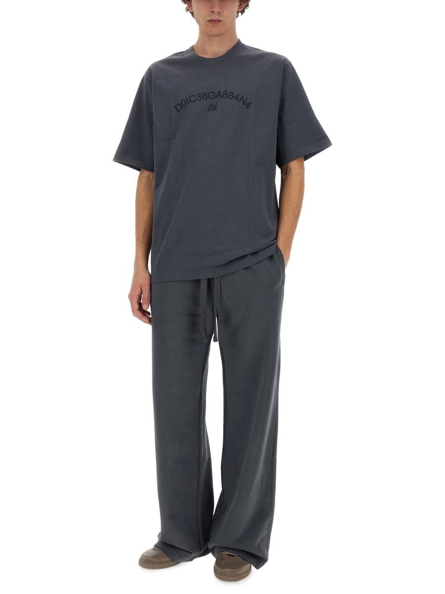 DOLCE & GABBANA T-SHIRT CON LOGO Italia