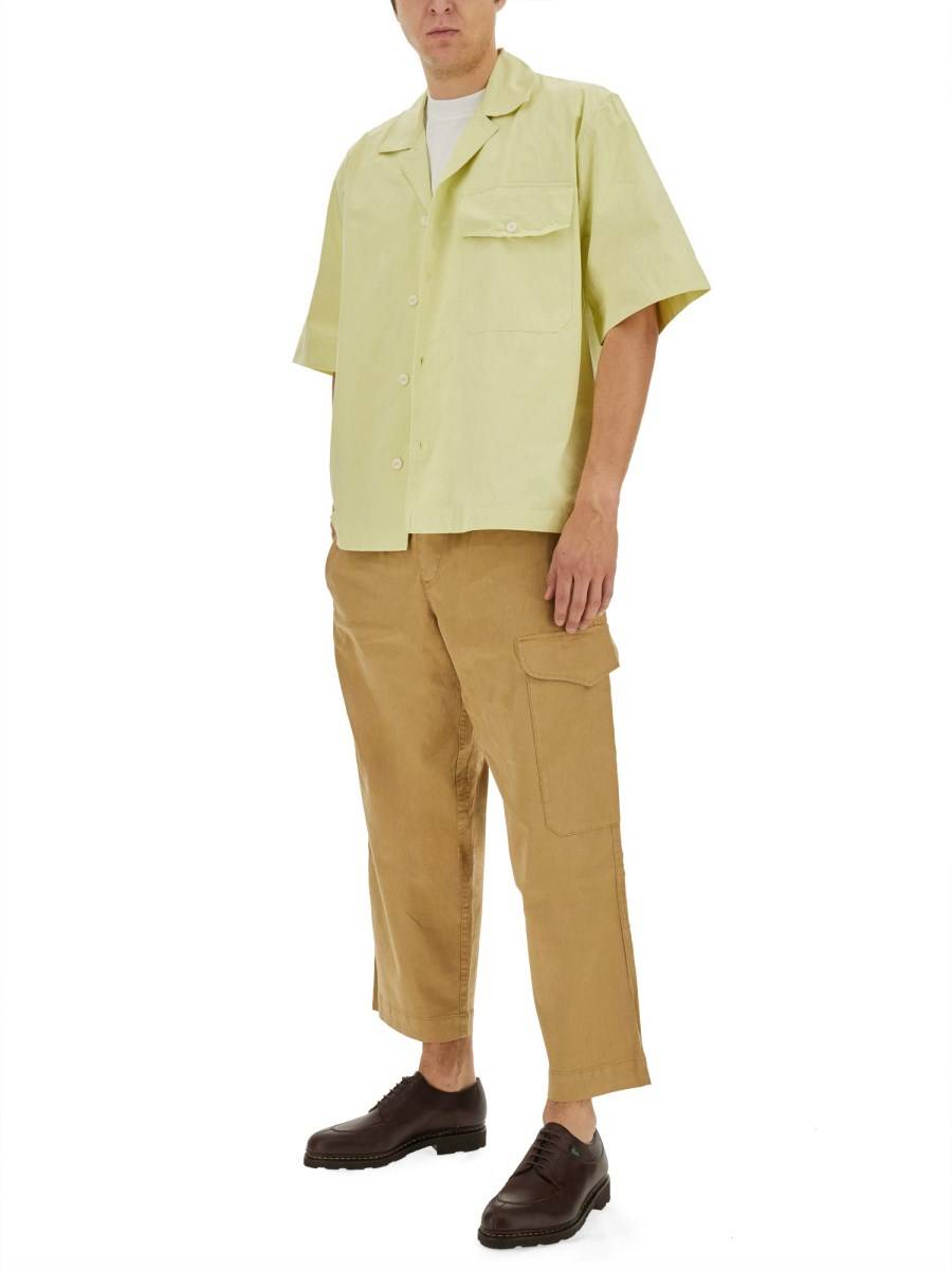 MARGARET HOWELL CAMICIA A MANICHE CORTE In Linea