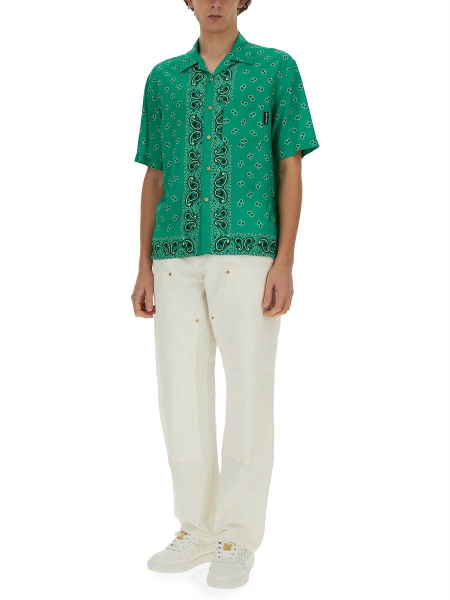 PALM ANGELS CAMICIA PAISLEY Pezzi Unici