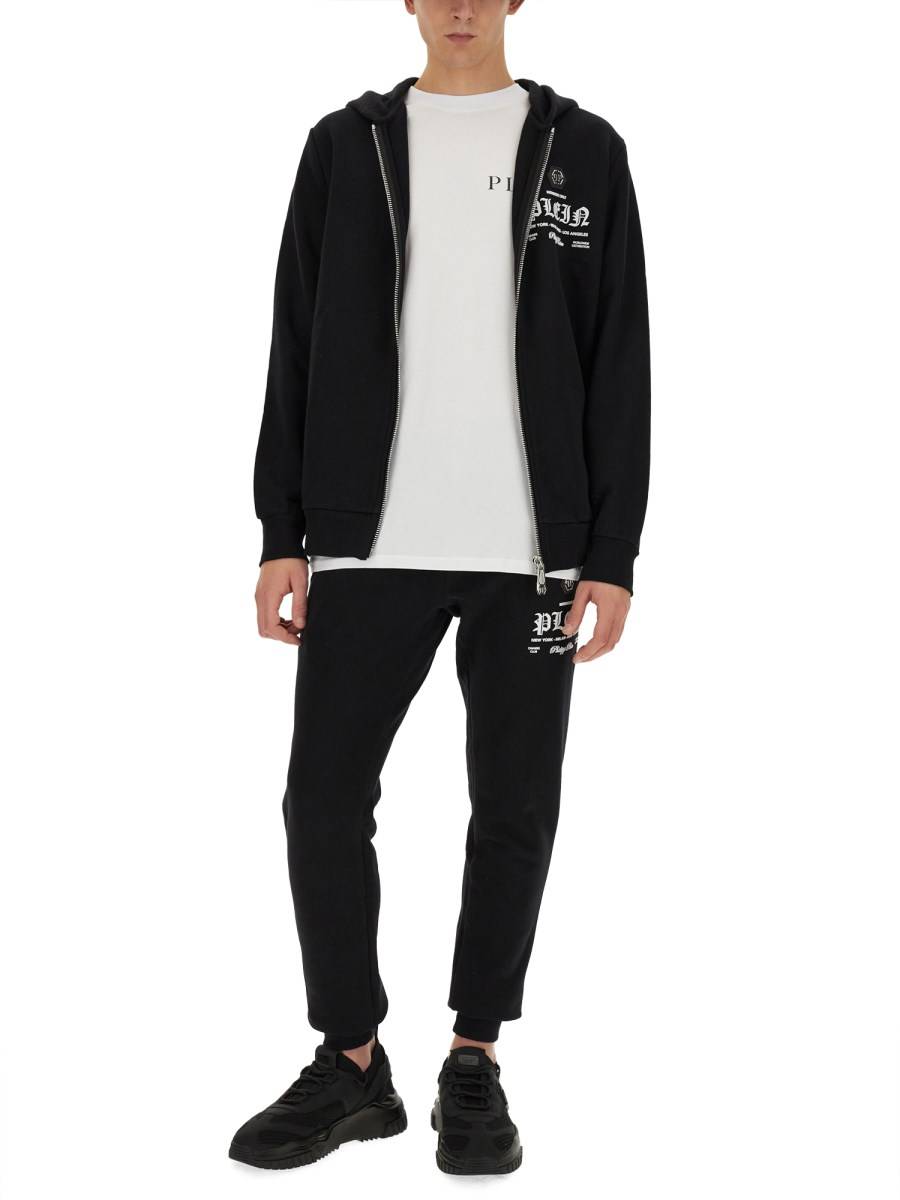 PHILIPP PLEIN T-SHIRT CON LOGO Prezzo Ridotto