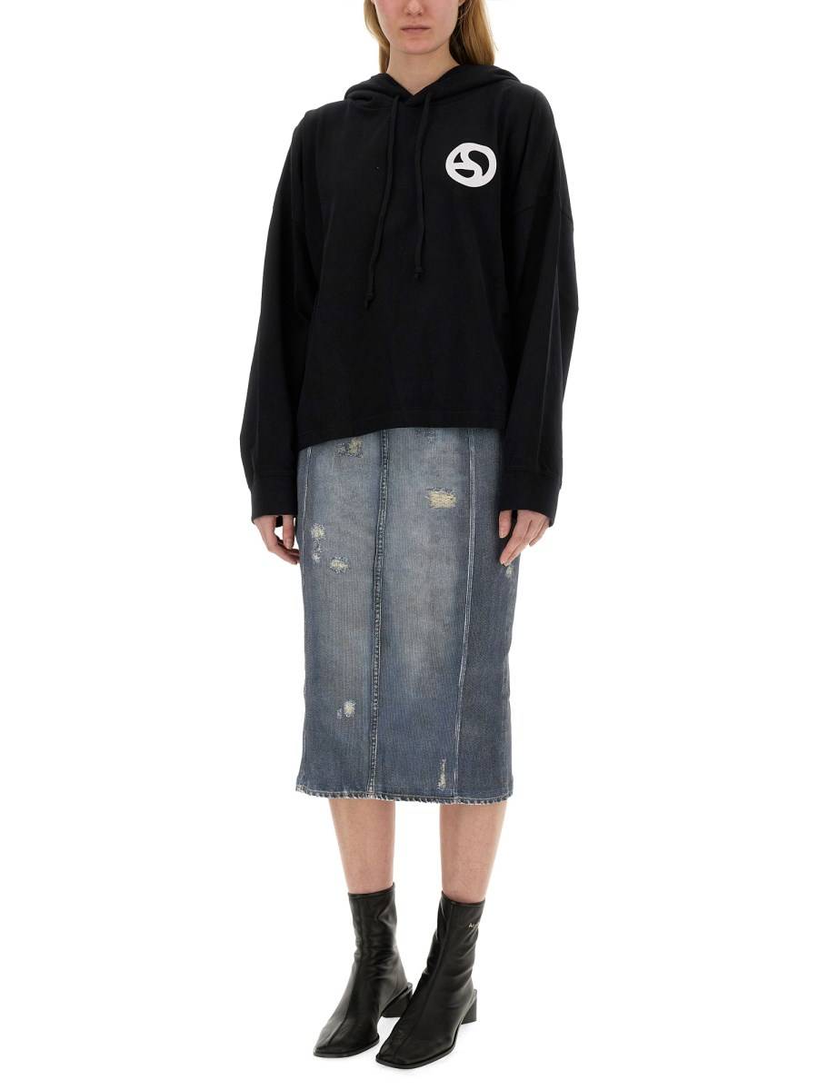 ACNE STUDIOS FELPA CON CAPPUCCIO Vendita Calda