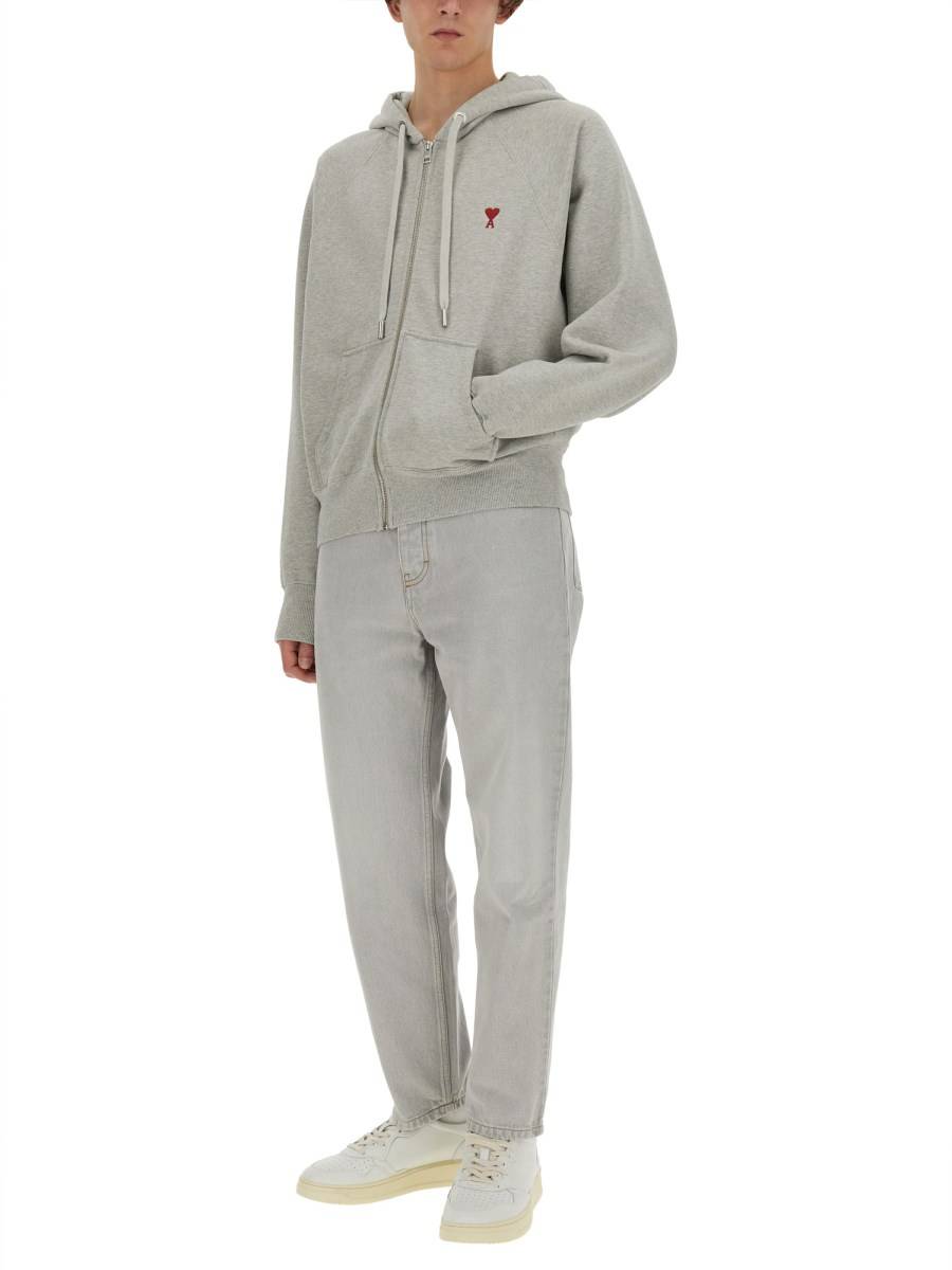AMI PARIS JEANS TAPERED FIT Vendite Flash