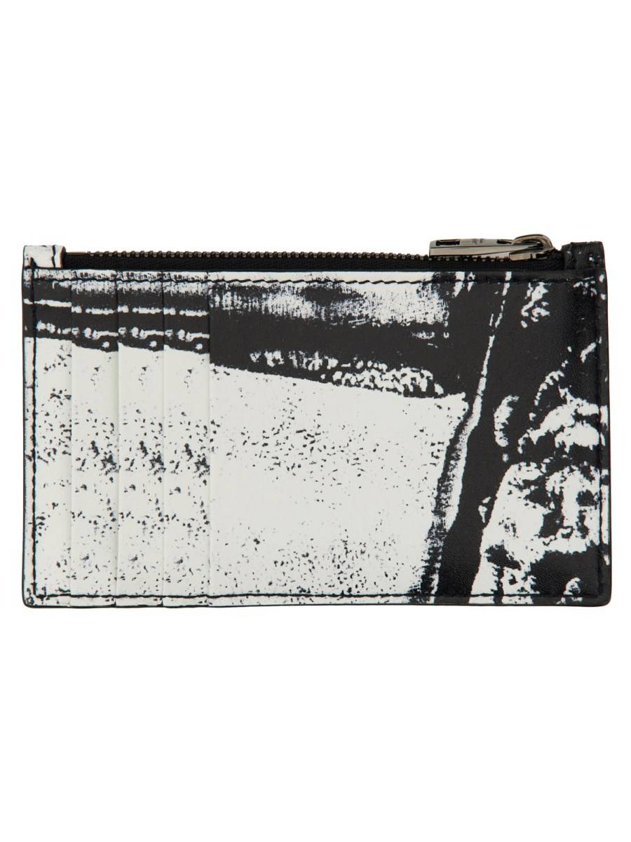 ALEXANDER McQUEEN PORTACARTE CON LOGO 2025