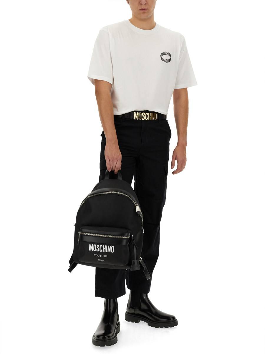 MOSCHINO T-SHIRT IN COTONE CON LOGO Qualità