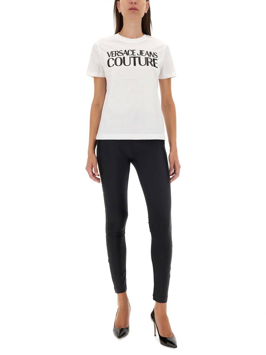 VERSACE JEANS COUTURE T-SHIRT CON LOGO Shopping Online