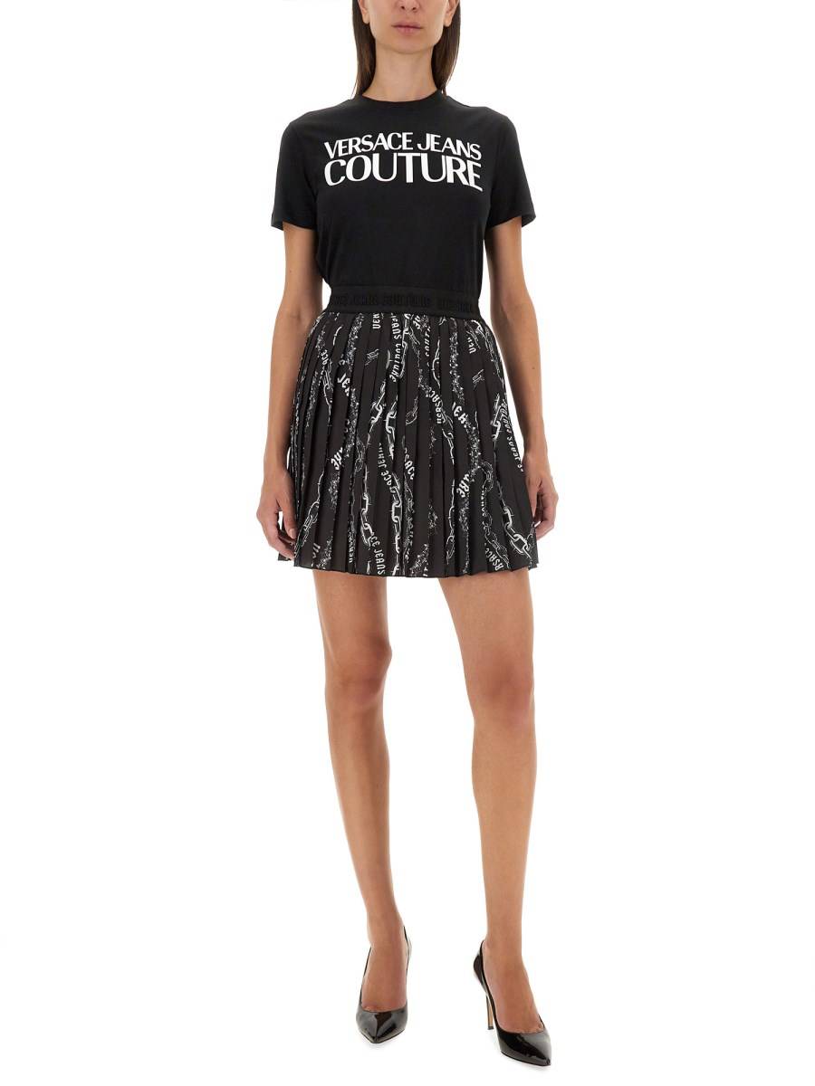 VERSACE JEANS COUTURE T-SHIRT CON LOGO Rilascio limitato