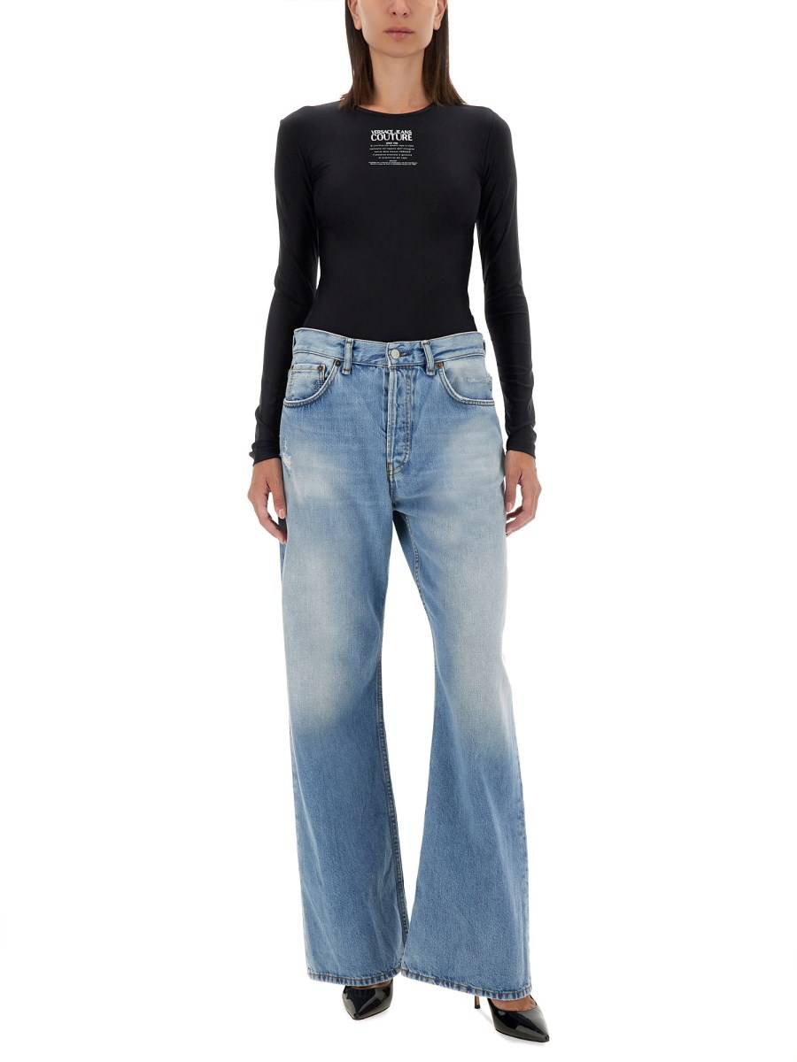 VERSACE JEANS COUTURE BODY CON LOGO Prezzo Ridotto