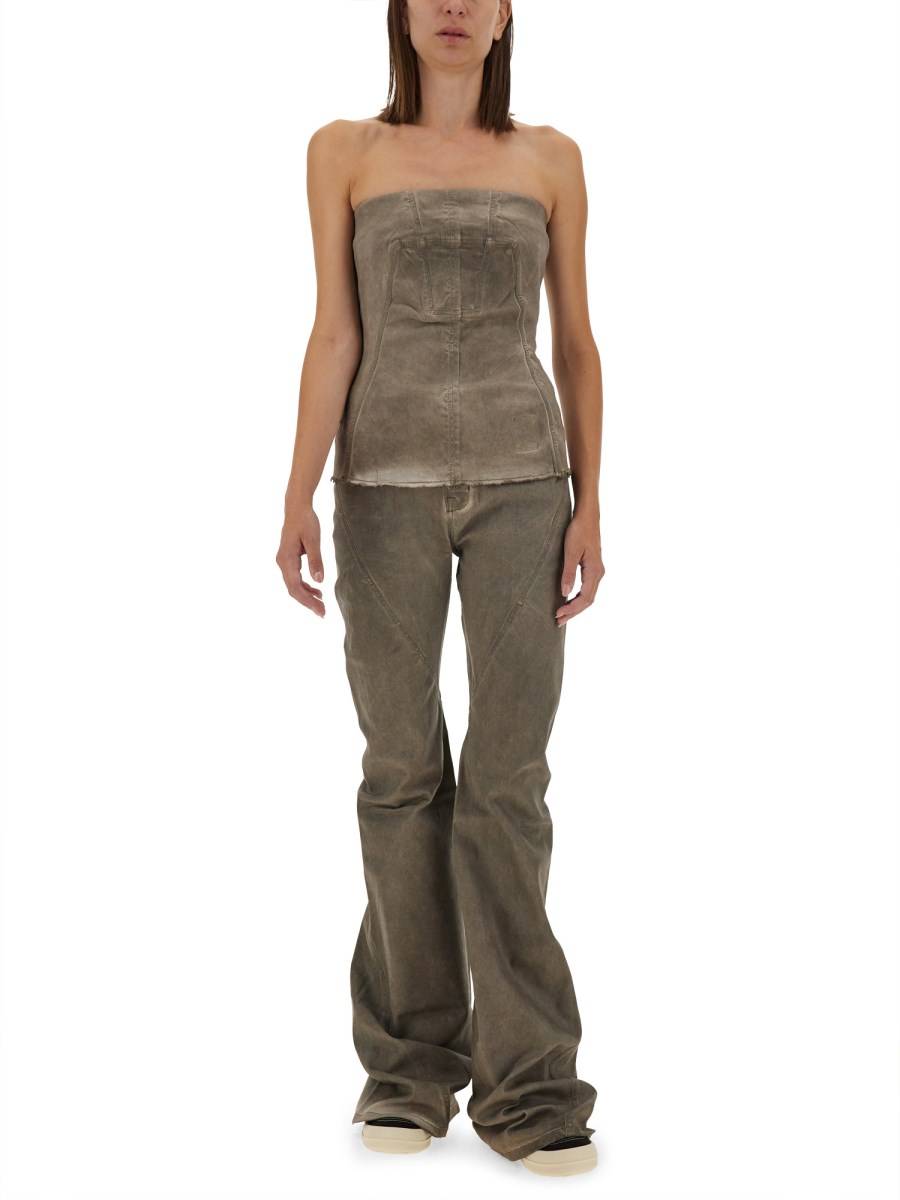 RICK OWENS DRKSHDW PANTALONE IN DENIM Online