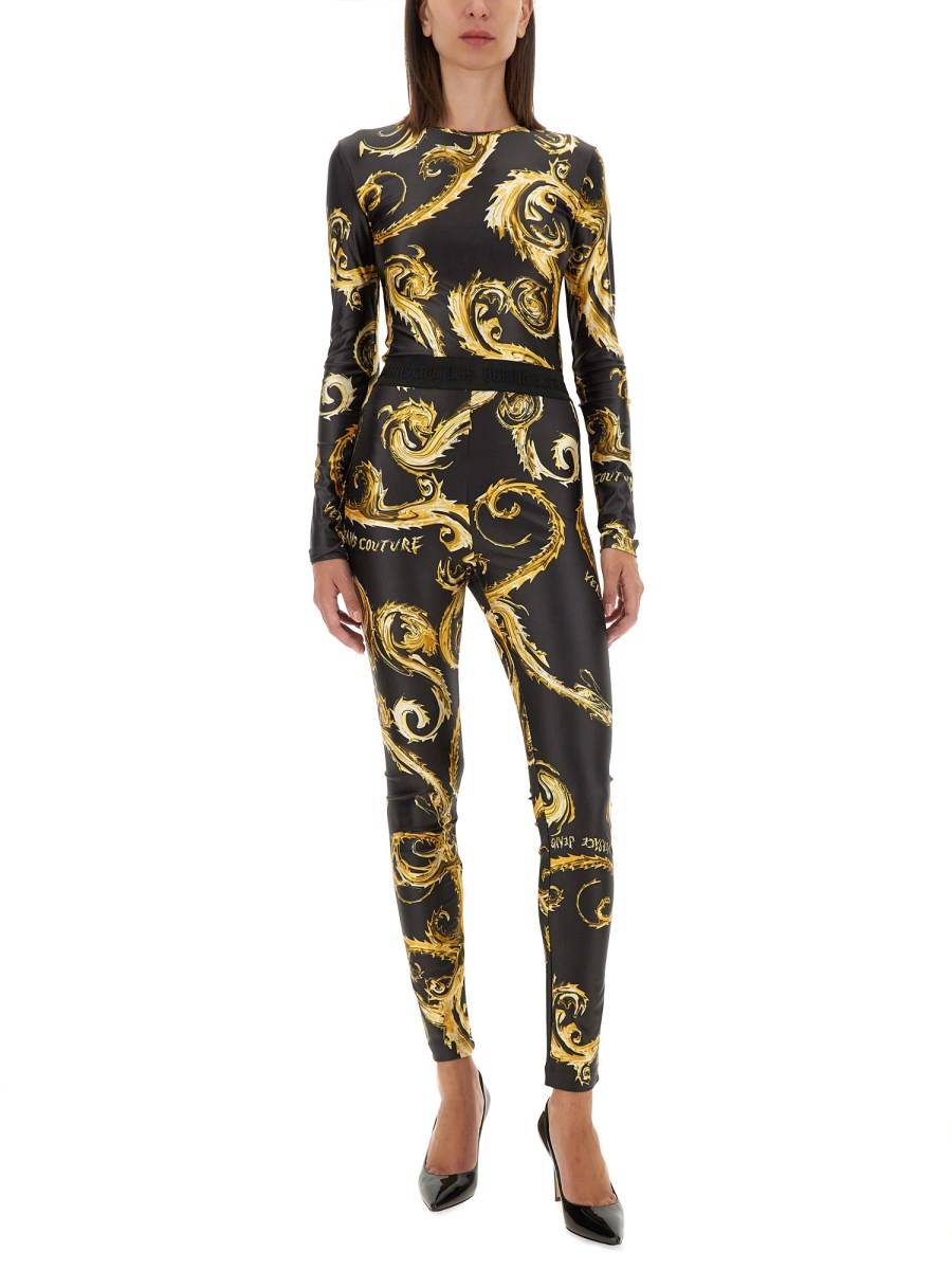 VERSACE JEANS COUTURE BODY CON STAMPA Vendite Flash