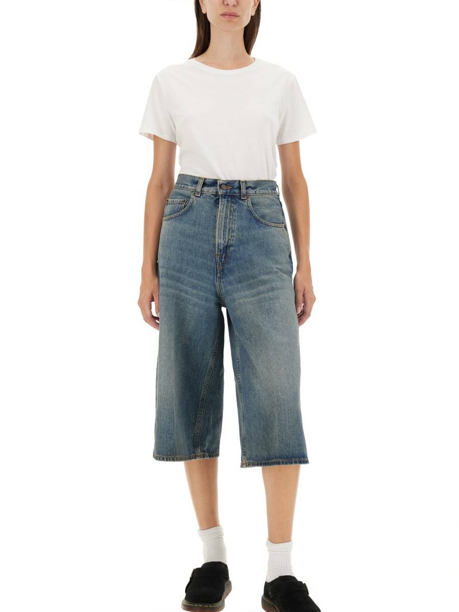 HAIKURE BERMUDA BELLE IN DENIM DI COTONE 2025