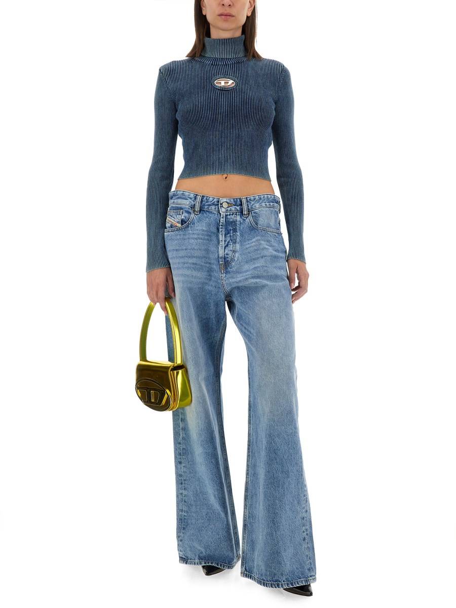 DIESEL TOP CON LOGO IN COTONE Shopping Online