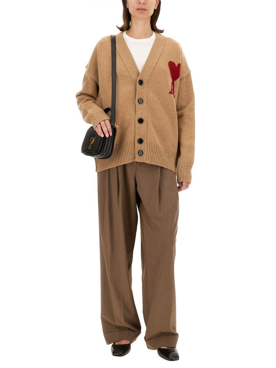 AMI PARIS CARDIGAN CON LOGO I Più Venduti
