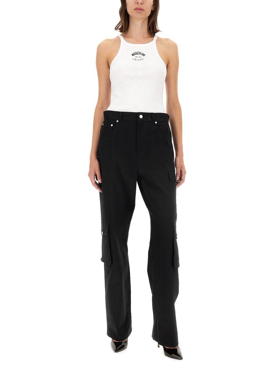 MOSCHINO JEANS PANTALONE CARGO Spedizione Gratuita