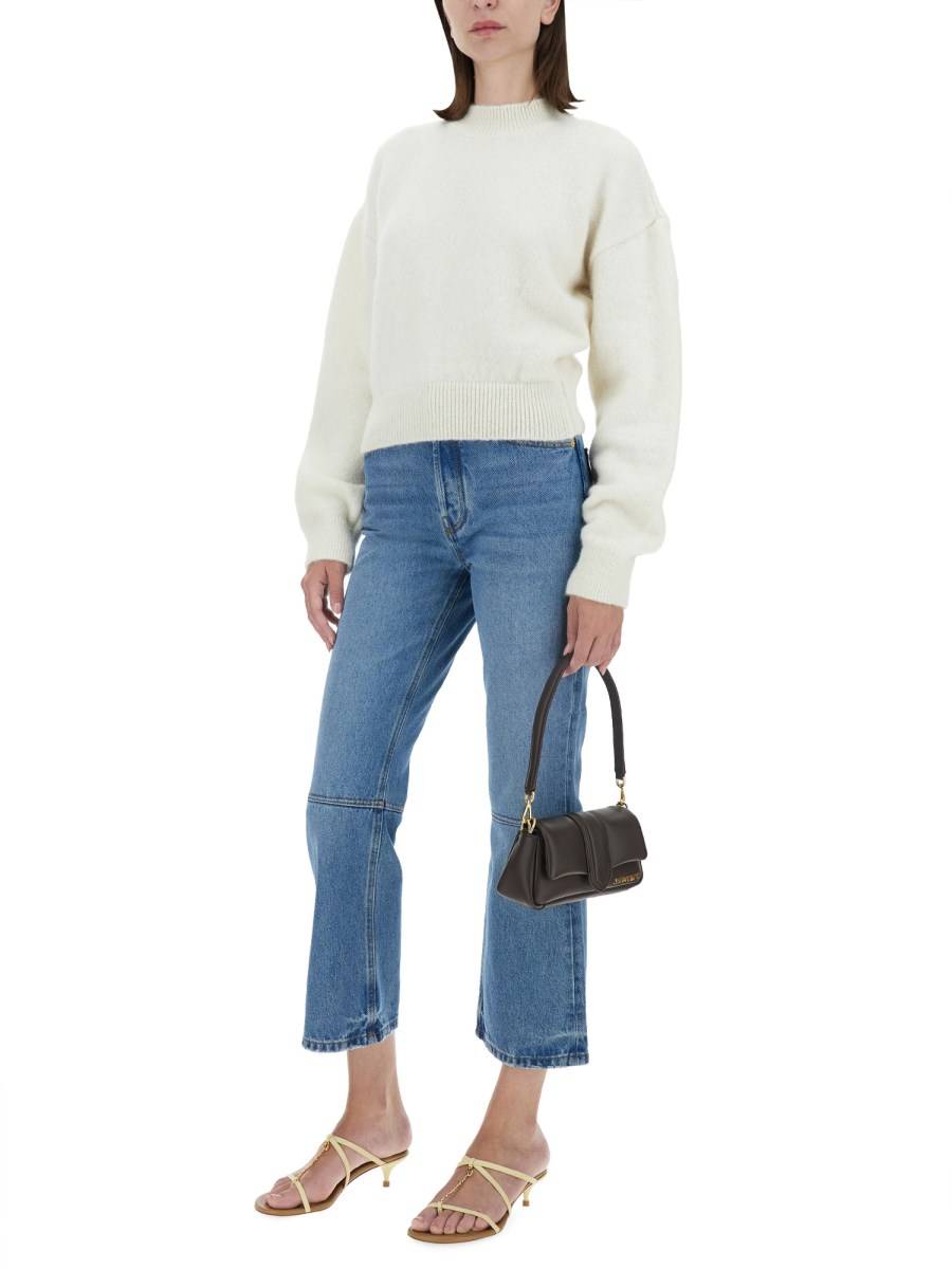 JACQUEMUS JEANS "LE DE-NÎMES COURT" IN DENIM Negozi Online