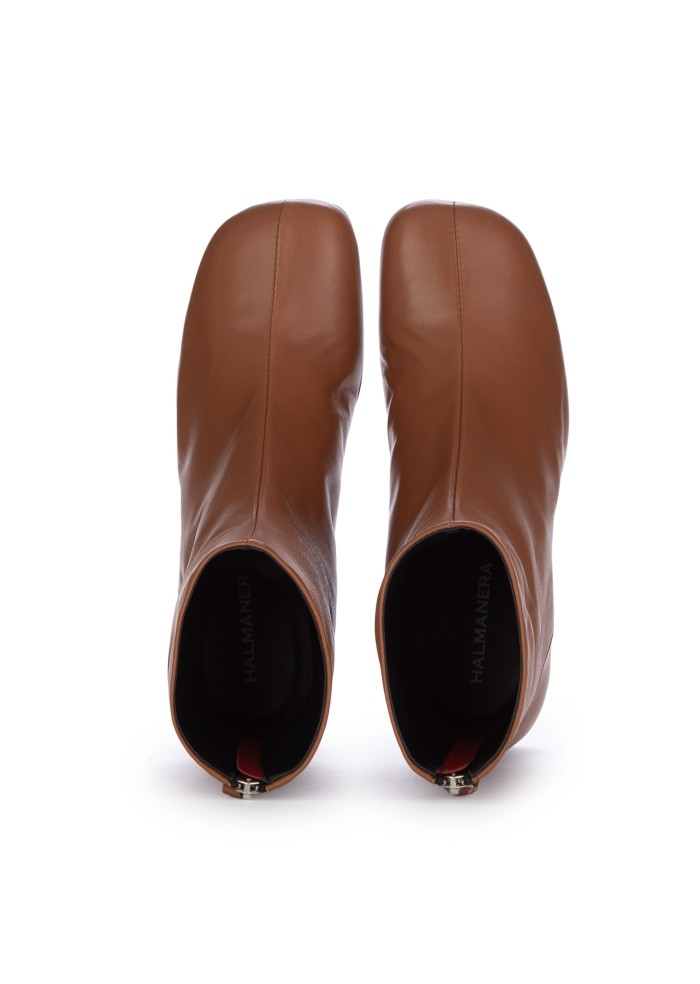 ﻿HALMANERA | STIVALETTI CON TACCO BARON TEAK MARRONE Hotsell