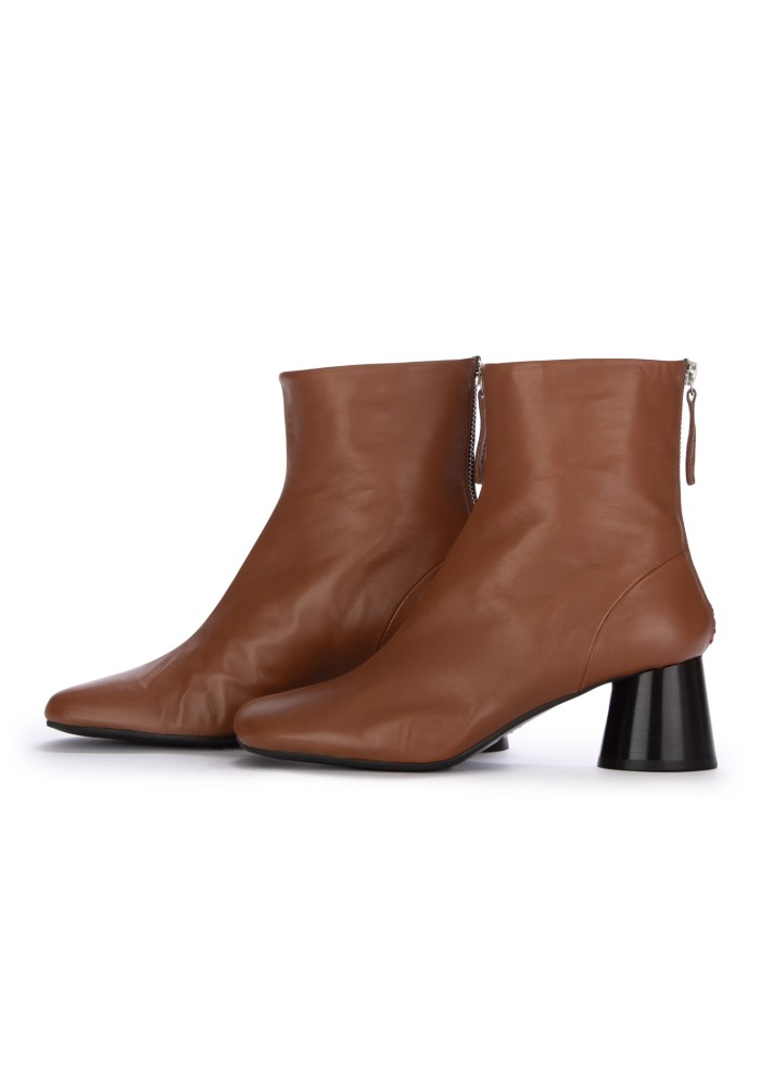 ﻿HALMANERA | STIVALETTI CON TACCO BARON TEAK MARRONE Hotsell