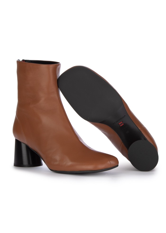﻿HALMANERA | STIVALETTI CON TACCO BARON TEAK MARRONE Hotsell