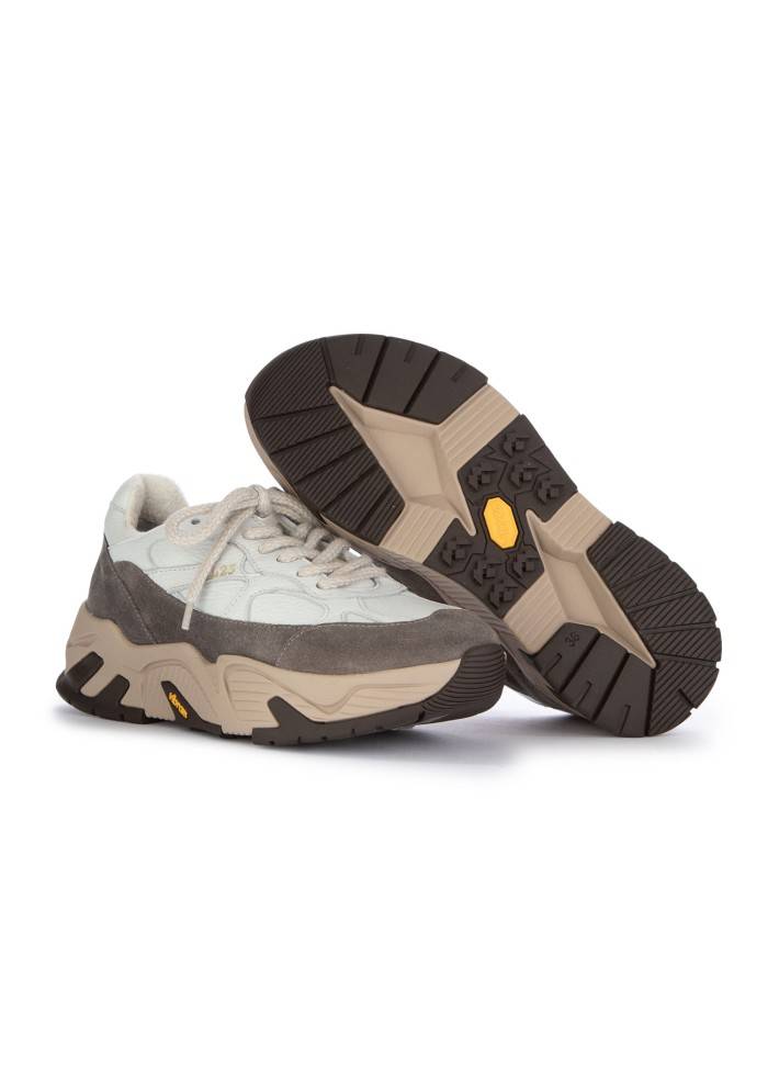 LEMARGO | SNEAKERS CERVO GRAFITE BIANCO MARRONE Saldi Di Fabbrica