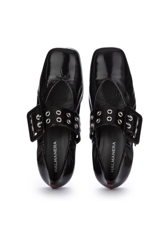 HALMANERA | SCARPE BASSE GLAZE NERO Nuova