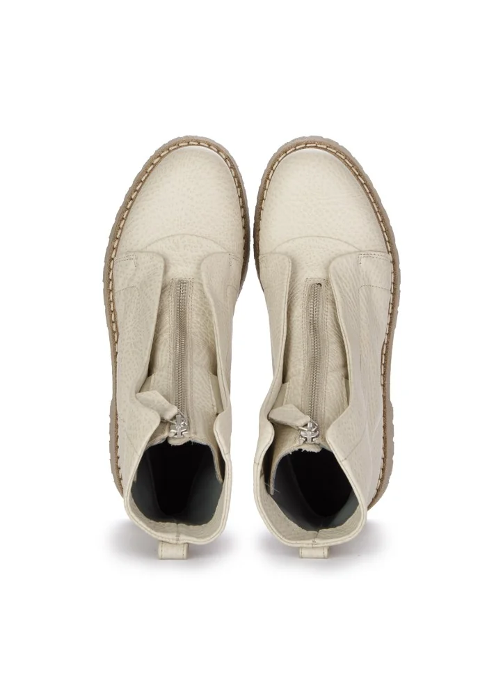 PATRIZIA BONFANTI | STIVALETTI KUNI ZIP BISONTE BEIGE Vendita
